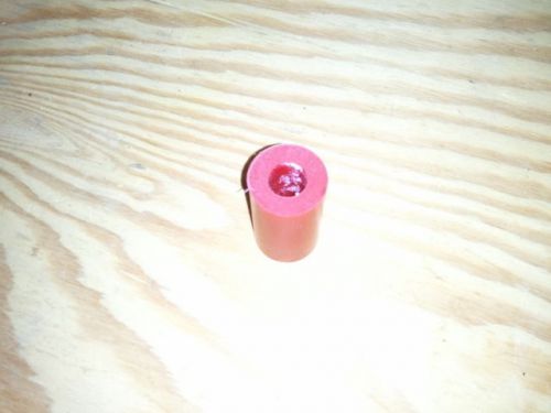 1/2&#034; id x 1&#034; od x 1-3/4&#034; lg ureethane / polyurethane red 95 a p/n 10274 for sale