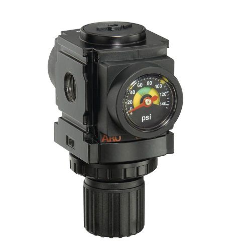 Aro r37121-600-vs air regulator 1/4&#034; npt w/ gauge - 250 psi max inlet for sale