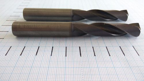 kennametal B221A11500HP TiAlN Solid Carbide drill 11.5mm (0.4258&#034;) *2PCS*