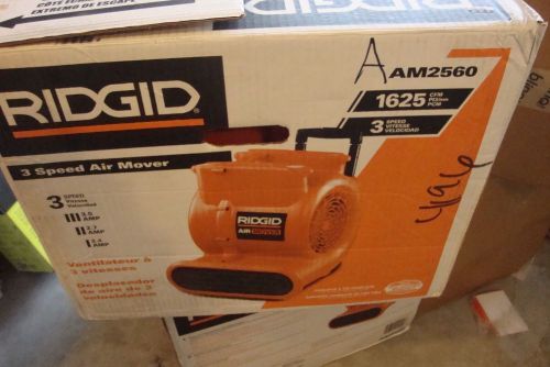 Ridgid AM2560 - 1625 CFM Air Mover -Portable Blower Fan - 3 Speed - New