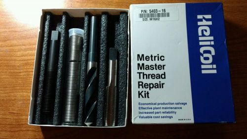 Nice helicoil metric master thread repair kit m16x2 #5403-16 for sale