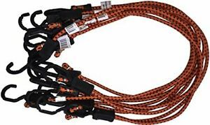 Kotap MABC-36 All Purpose Light Duty Adjustable Bungee Cords Orange/Black 36-...