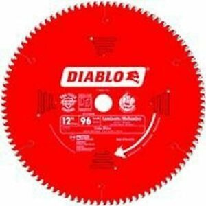 Diablo Genuine 12&#034; X 96 Tooth Medium Aluminum Saw Blade # D1296N