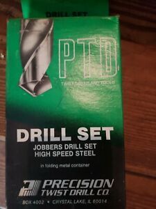 Ptd Drill Set Jobbers Drill Set High Speed Steel