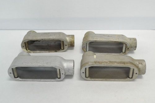 4x appleton 1-1/4lb form 35 unilet condulet conduit outlet body 1-1/4in b261853 for sale