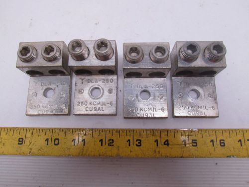 Panduit cu9al 2 barrel 1 hole mount 250 mcm-6 aluminum lug for sale