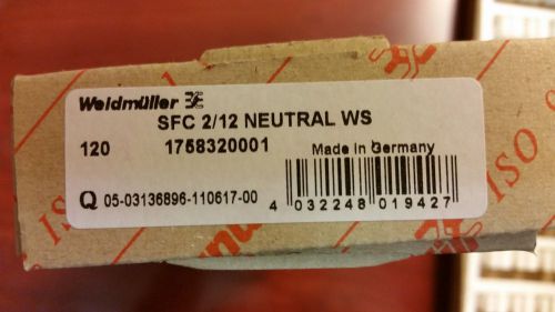 Weidmuller 1758320001 Labels