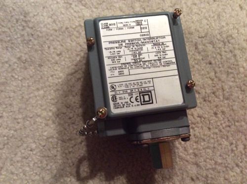 Square D Pressure Switch 9012 GDW-4 NEW NO BOX