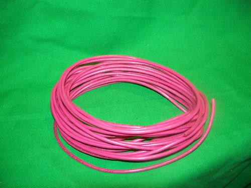 25 feet of  12 g red stranded copper wire type mtw thhn thwn for sale