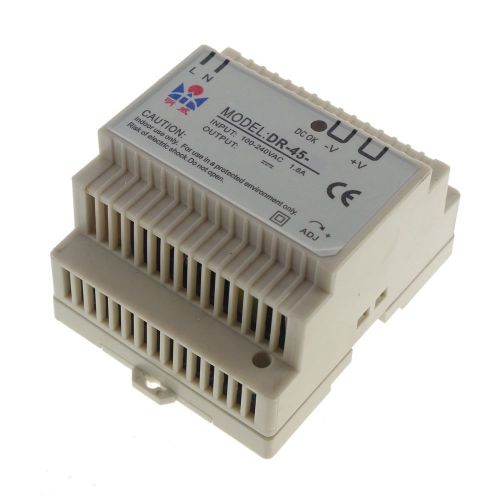 New 45w din rail mounted 12vdc 2a output industrical power supply supplier for sale