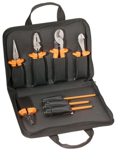 Klein Insulated Electrician Tool Set (Cutter/Pliers/Etc)+ Weidmuller PZ3 Crimper