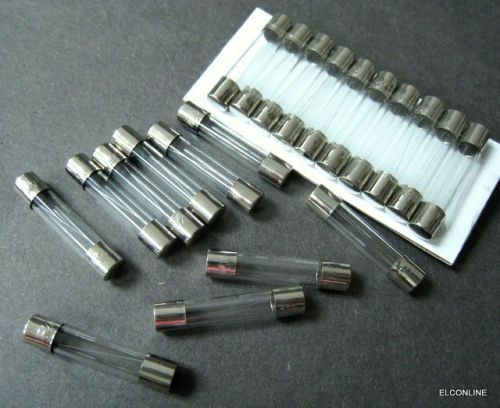 3a 3 amp 250v 6 x 30mm,quick blow glass fuses #aa x 20 for sale