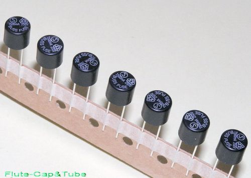 6pcs Bussmann Time Delay ETF -T 500mA / 250V Radial Lead Micro Fuse .