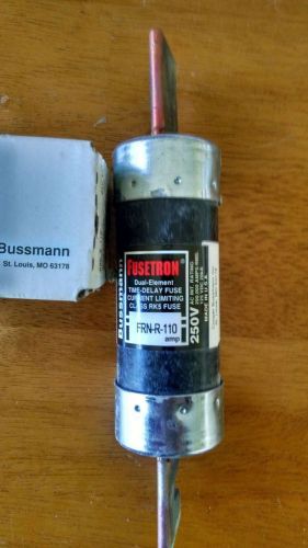 Bussman bussmann fusetron frn-r-110 for sale