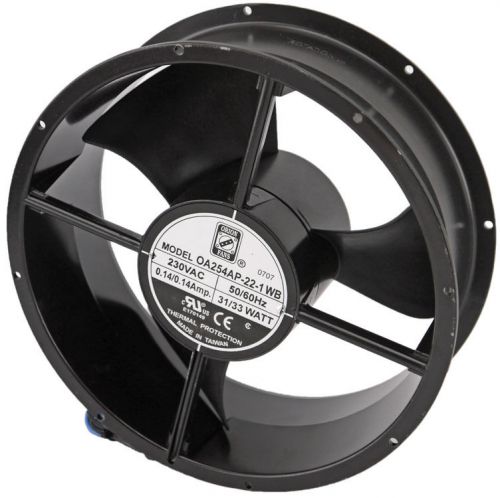 Orion OA254AP-22-1WB 10x3.5” 31/33-Watts 230VAC Heavy-Duty Cooling AC Fan