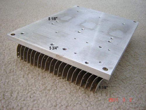 Aluminum Heat Sink 8 1/8&#034; X 5 3/4&#034; X 1 7/8&#034;