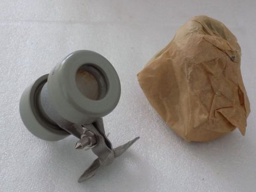 1x K15Y-2 1000pF 6kV 15kvar Silver Doorknob HV Ceramic Capacitor USSR Military