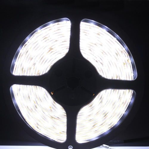 Wholesale10PC 5M 3528 300LED SMD Cool White Flexible Strip Light IP65 Waterproof