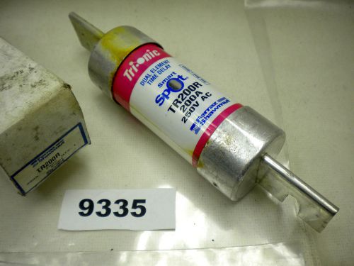 (9335) ferraz shawmut fuse tr200r 200a 250v for sale