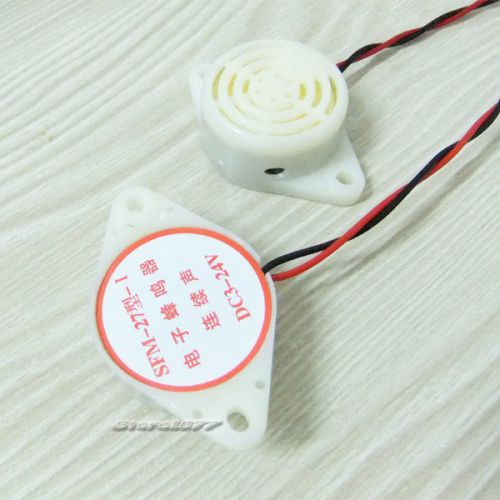 2Pcs SFM-27 DC3-24V Industrial Continuous Sound Electronic Buzzer s797