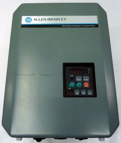 A-B ALLEN-BRADLEY ADJUSTABLE FREQUENCY AC MOTOR DRIVE A2-2.2KW CAT. 1333-BAA