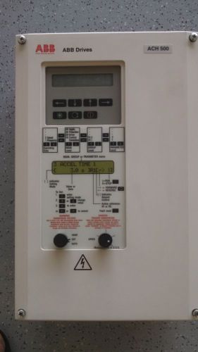 ABB ACH501-015-4-00P2 480V 3PH 15HP VFD