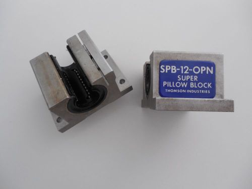 THOMSON LINEAR BEARINGS SUPER PILLOW BLOCK  SPB-12-OPN