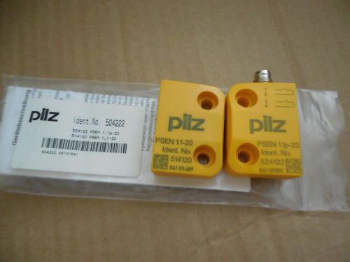 NEW PILZ 504222 SAFETY SWITCH PSEN 1.1P-22 524122 &amp; ACTUATOR PSEN 1.1-20 514120