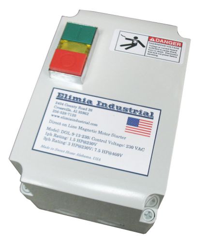 Elimia DOL 23-32-240LC 10 HP 3-Phase 240V Magnetic Motor Starter Nema 4X NEW!