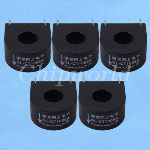 5PCS DL-CT1005A 50A 10A/5mA miniature transformer current transformer sensor NEW