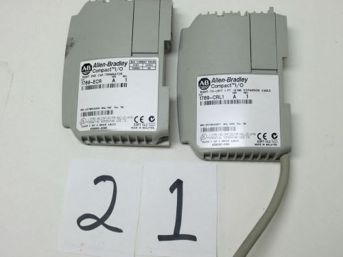 Allen-Bradley 1769-ECR 1769CRL1 right end terminator cap right to left expansion