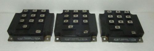 LOT OF 3 A50L-1-0221 TOSHIBA IGBT MODULES FANUC A50L-0001-0221