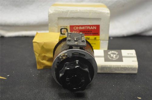 Ohmite Variable Transformer Cat No. VT4N  0-120V 4.75A