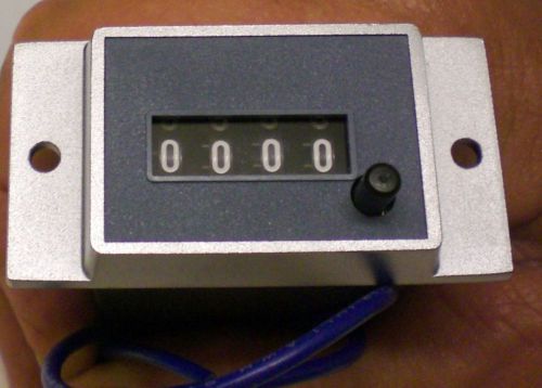 General Controls/ITT Electro-Mech. Event Counter, 4 digits, 24V DC, Panel Mount