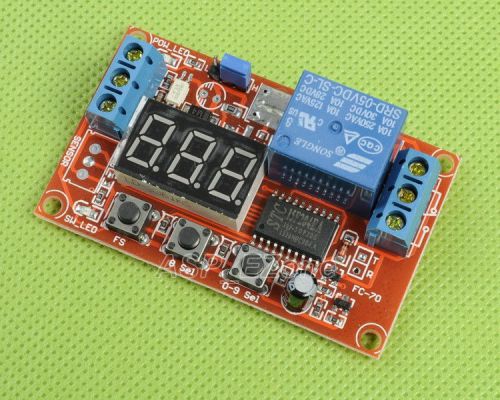 5V Muti_Function Delay Relay Module H/L Level Trigger Delay Module New