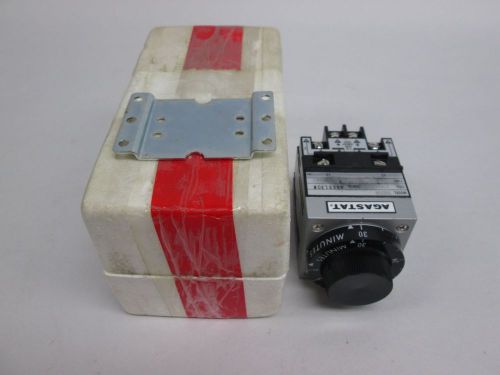 New agastat 7022qh time delay relay 0-30 min timer 12v-dc d286698 for sale