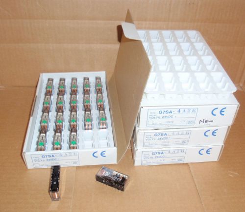 G7SA-4A2B-DC24 Omron STI New Box Safety Relay 4-NO 2-NC G7SA-4A2BDC24 G7SA4A2B