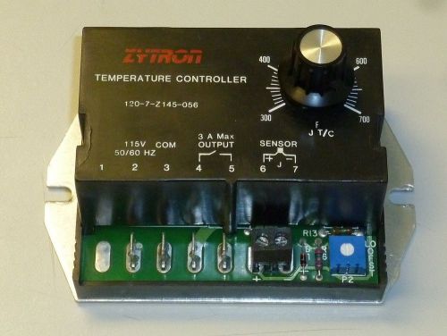 ZYTRON TEMPERATURE CONTROLLER 300 TO 700 F PART 120-7-Z145-056