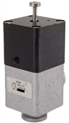 Varian NW16 A/O KF16 Air-Operated Right-Angle Aluminum Block Valve L6281-301