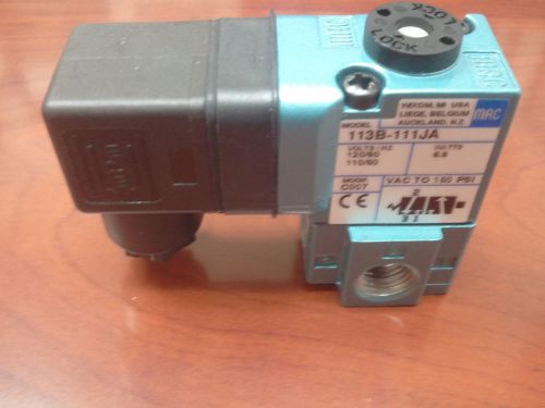 Mac air soleniod valve 113b-111ja belanger part # 1valve-el310 for sale