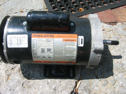 BALDOR COMMERCIAL CJL325A 1/2HP 1PH V115/230 AMPS6.6/3.3 3450RPM FR56JMOTOR