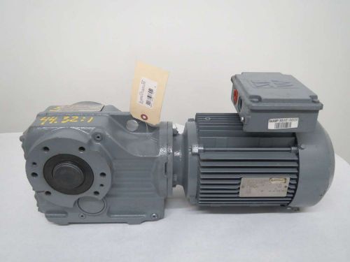 SEW EURODRIVE KA67 44.32:1 GEAR 3HP 330/575V-AC 1720RPM ELECTRIC MOTOR B367487