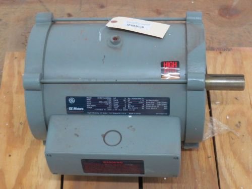 General electric ge 5kw215ad305a 5hp 230/460v 1165rpm 215t 3ph ac motor b321217 for sale