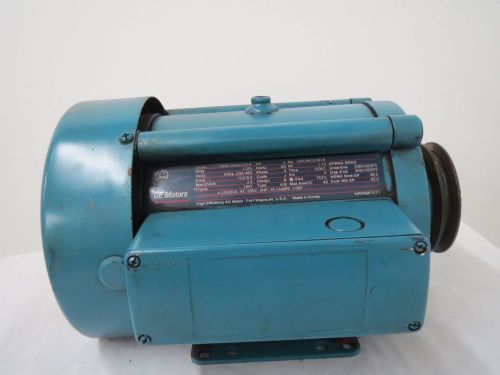 General electric ge 5kw184bd205a 5hp 230/460v 1725rpm 184t 3ph ac motor b326356 for sale