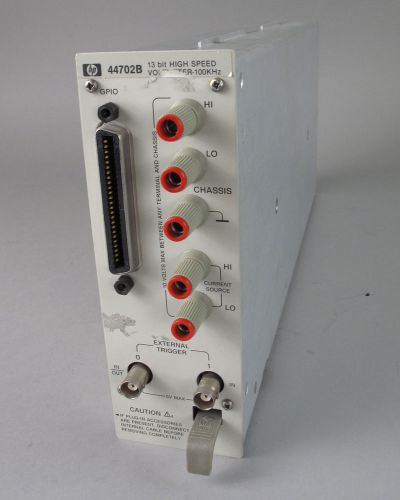 HP / Agilent 44702B 13-Bit High Speed 100KHz Voltmeter