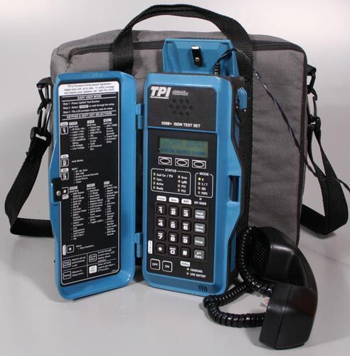 Ttc / acterna tpi 550b+ bri isdn portable test set w/ebs/2b1q/pots for sale