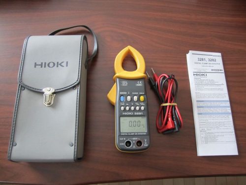 Hioki 3281 True RMS Digital Clamp Meter