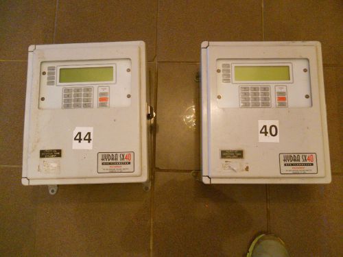 Lot of 2  Polysonics Thermo Hydra SX40  Doppler Flowmeters