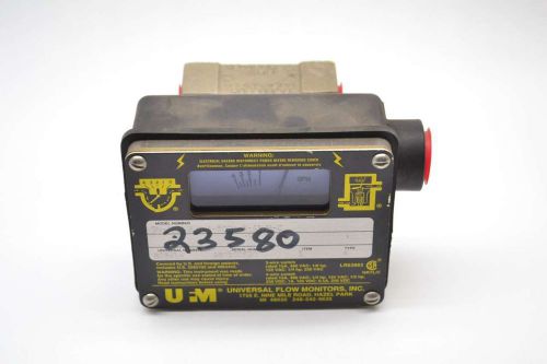 UFM SN-ASB4GLM-4-500V.9-A1WR-C INDICATOR 3-15LPM 1-4GPM WATER FLOW METER B436552