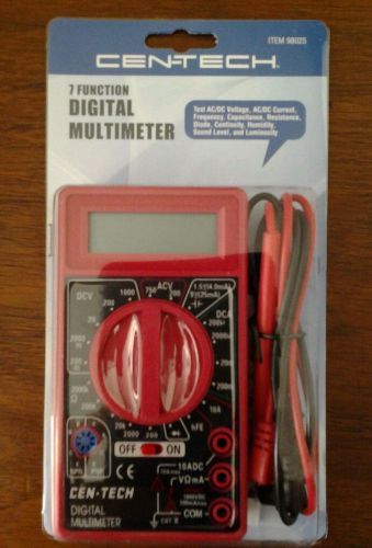 7 function digital multimeter